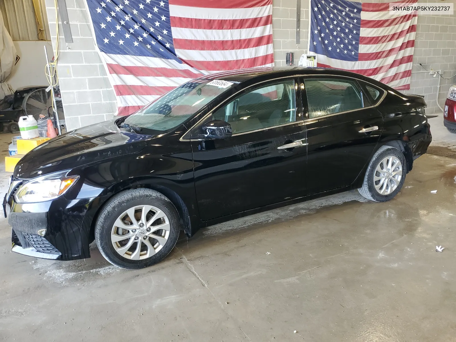 2019 Nissan Sentra S VIN: 3N1AB7AP5KY232737 Lot: 68560684