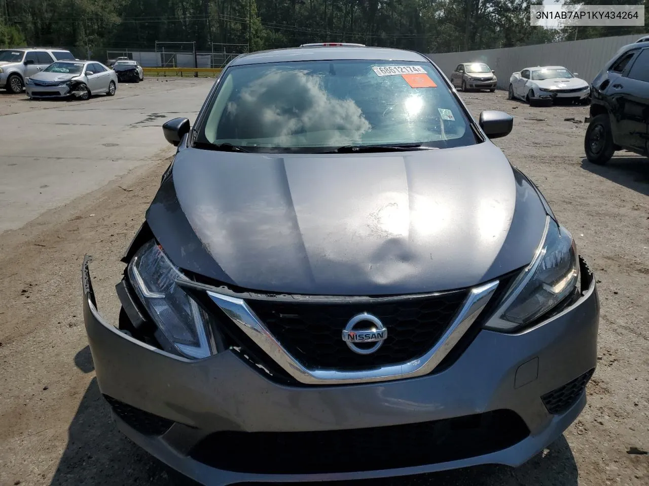 3N1AB7AP1KY434264 2019 Nissan Sentra S