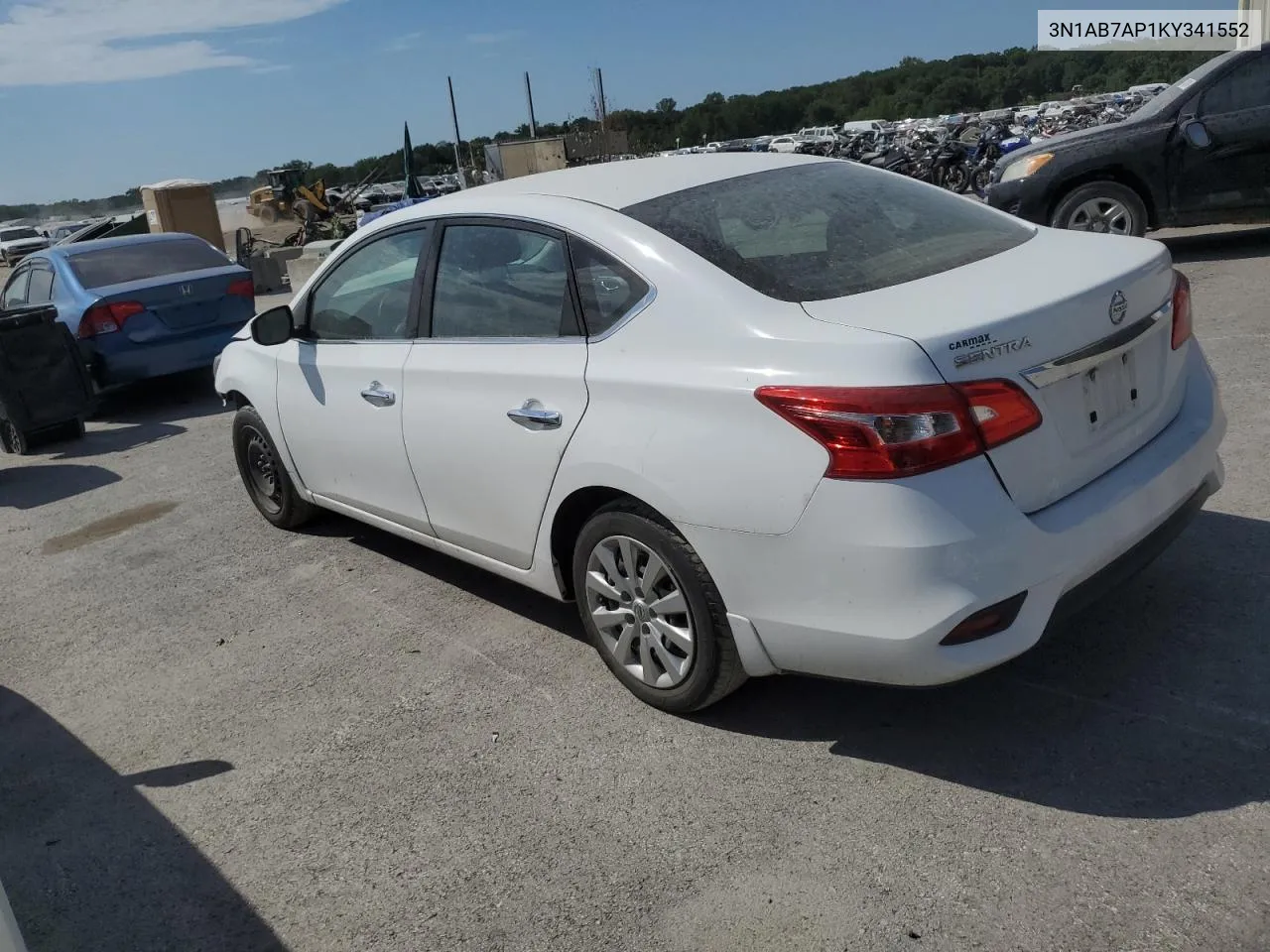 3N1AB7AP1KY341552 2019 Nissan Sentra S