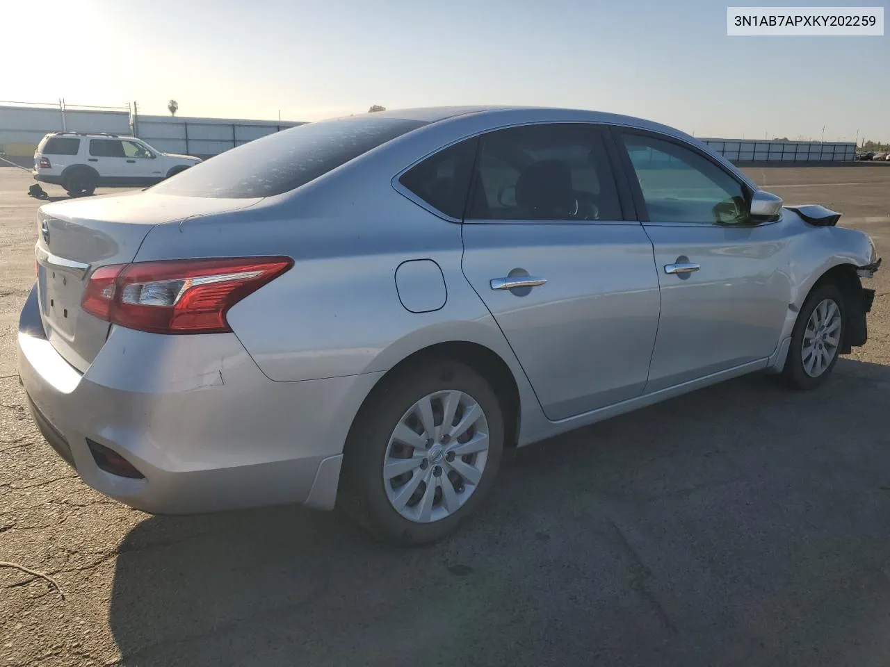 2019 Nissan Sentra S VIN: 3N1AB7APXKY202259 Lot: 68658744