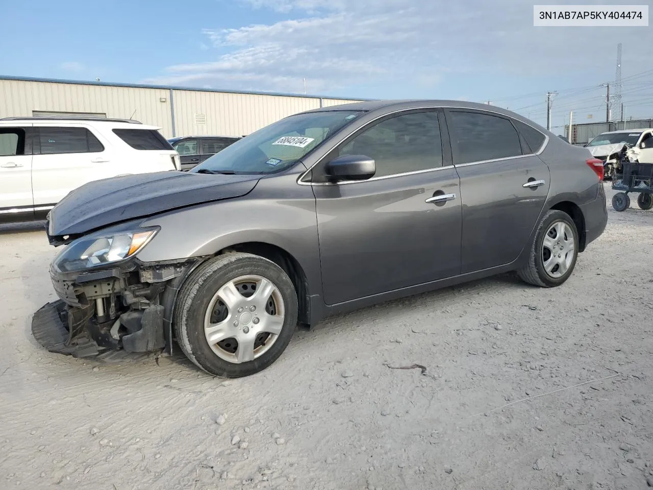 2019 Nissan Sentra S VIN: 3N1AB7AP5KY404474 Lot: 68845104