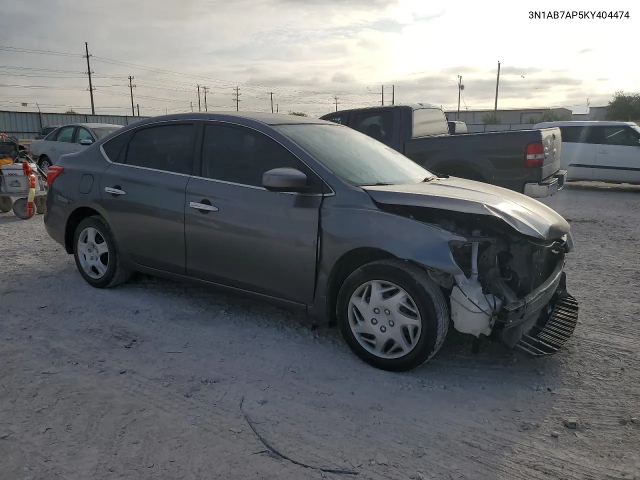 3N1AB7AP5KY404474 2019 Nissan Sentra S