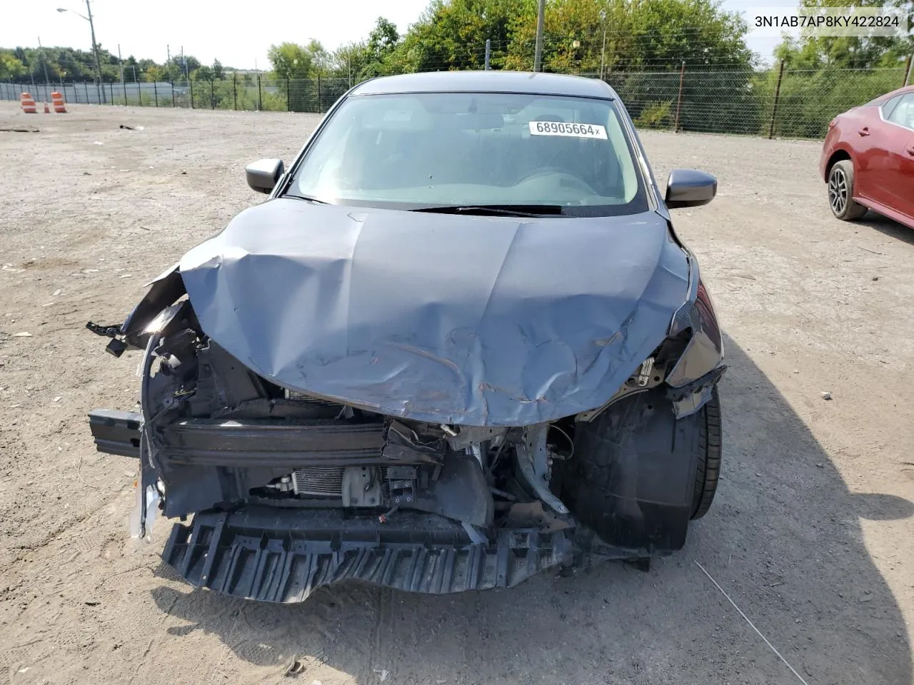 3N1AB7AP8KY422824 2019 Nissan Sentra S