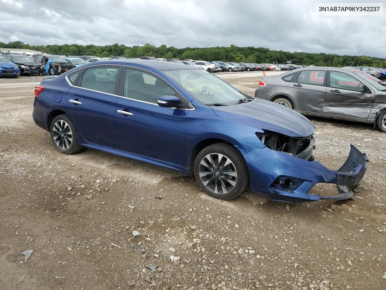 3N1AB7AP9KY342237 2019 Nissan Sentra S