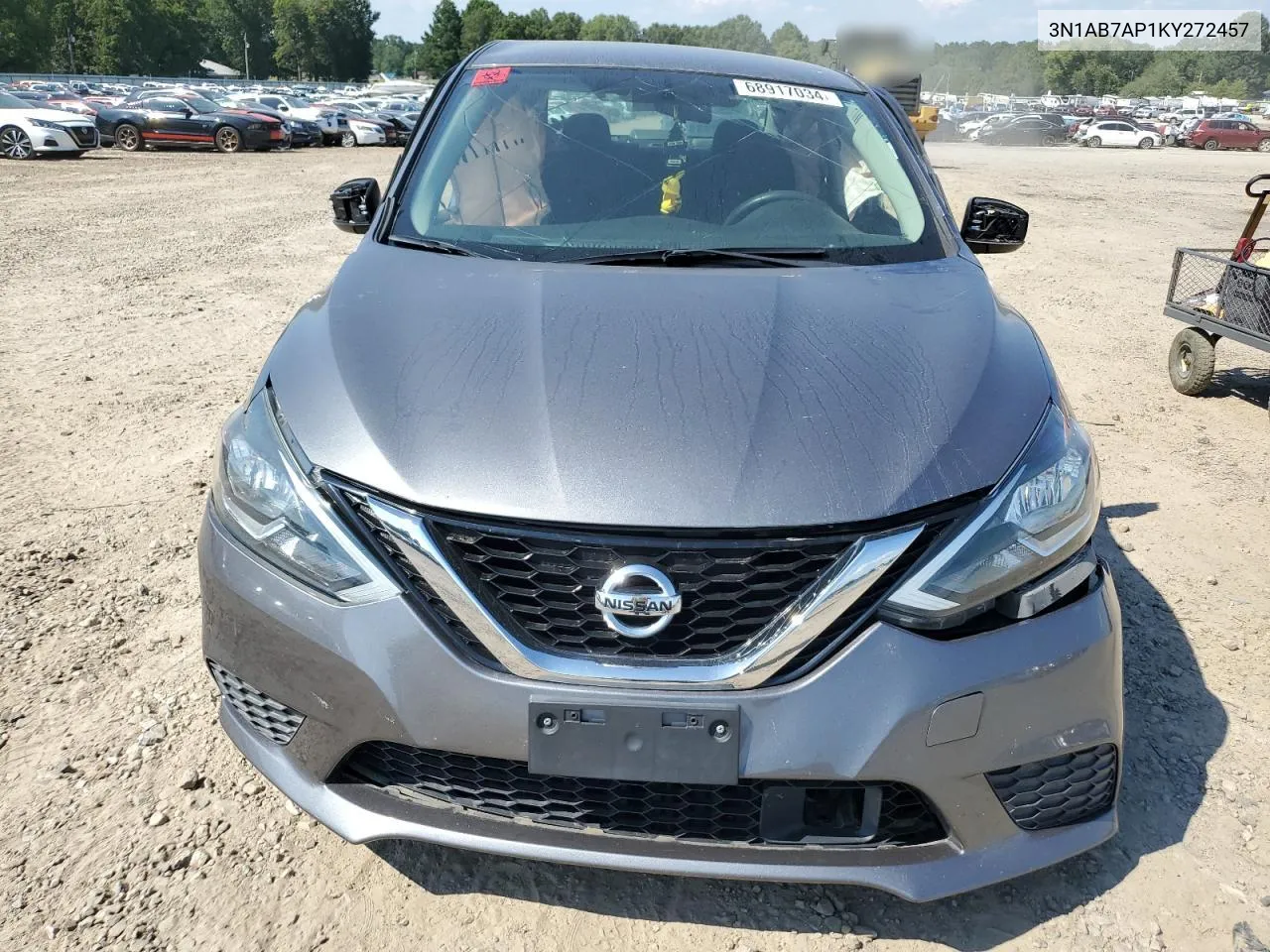 3N1AB7AP1KY272457 2019 Nissan Sentra S