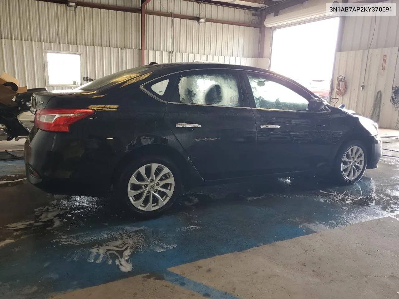 2019 Nissan Sentra S VIN: 3N1AB7AP2KY370591 Lot: 68935234