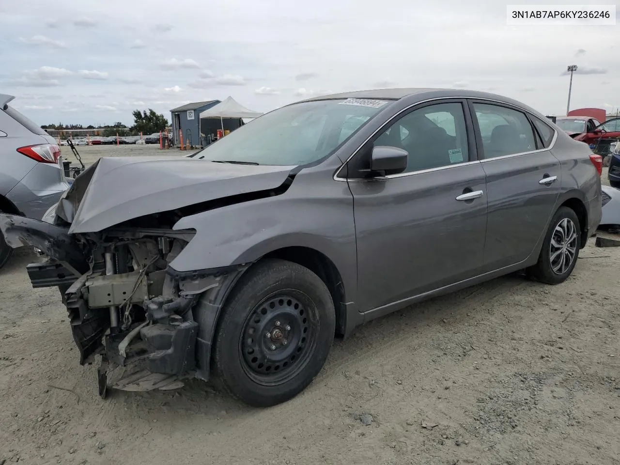 3N1AB7AP6KY236246 2019 Nissan Sentra S