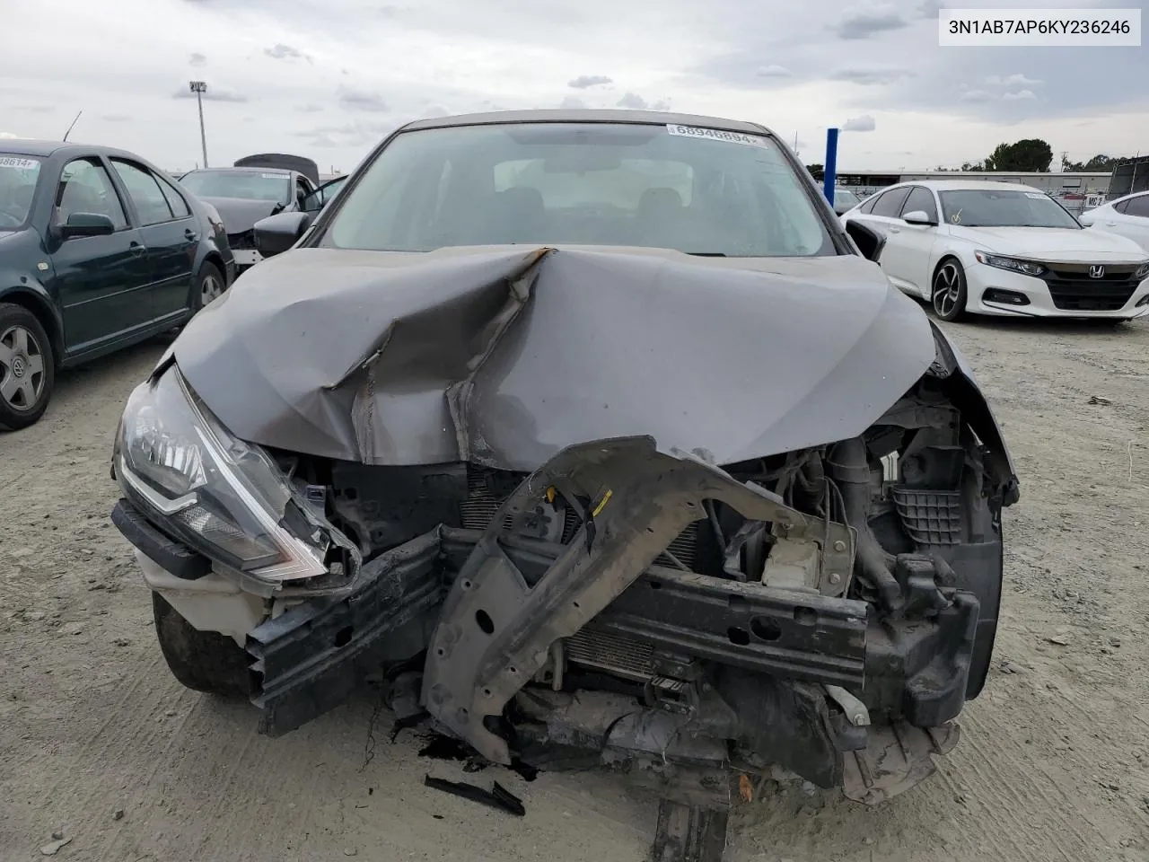 3N1AB7AP6KY236246 2019 Nissan Sentra S