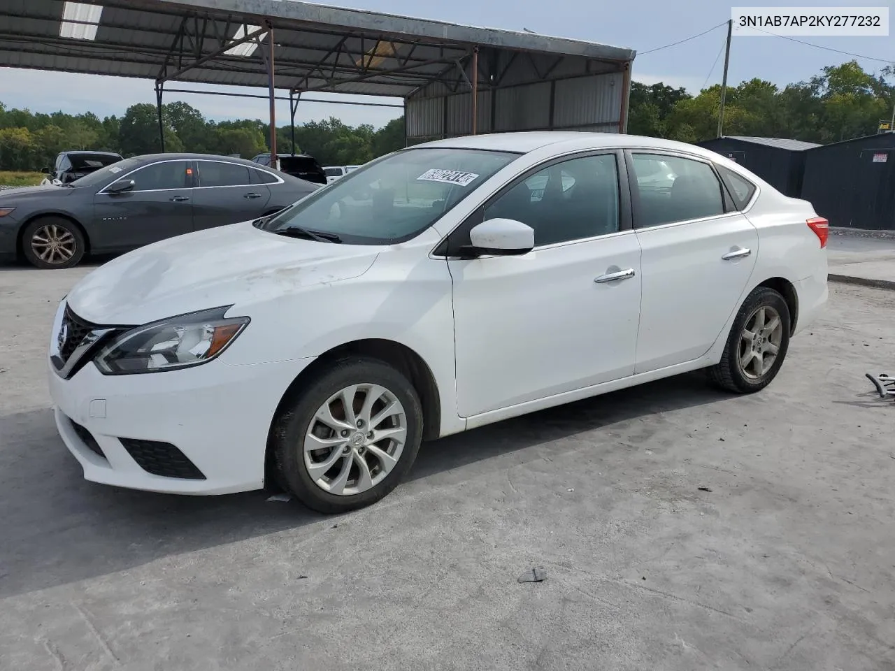 2019 Nissan Sentra S VIN: 3N1AB7AP2KY277232 Lot: 69022414