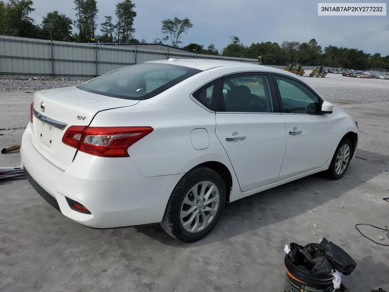 2019 Nissan Sentra S VIN: 3N1AB7AP2KY277232 Lot: 69022414