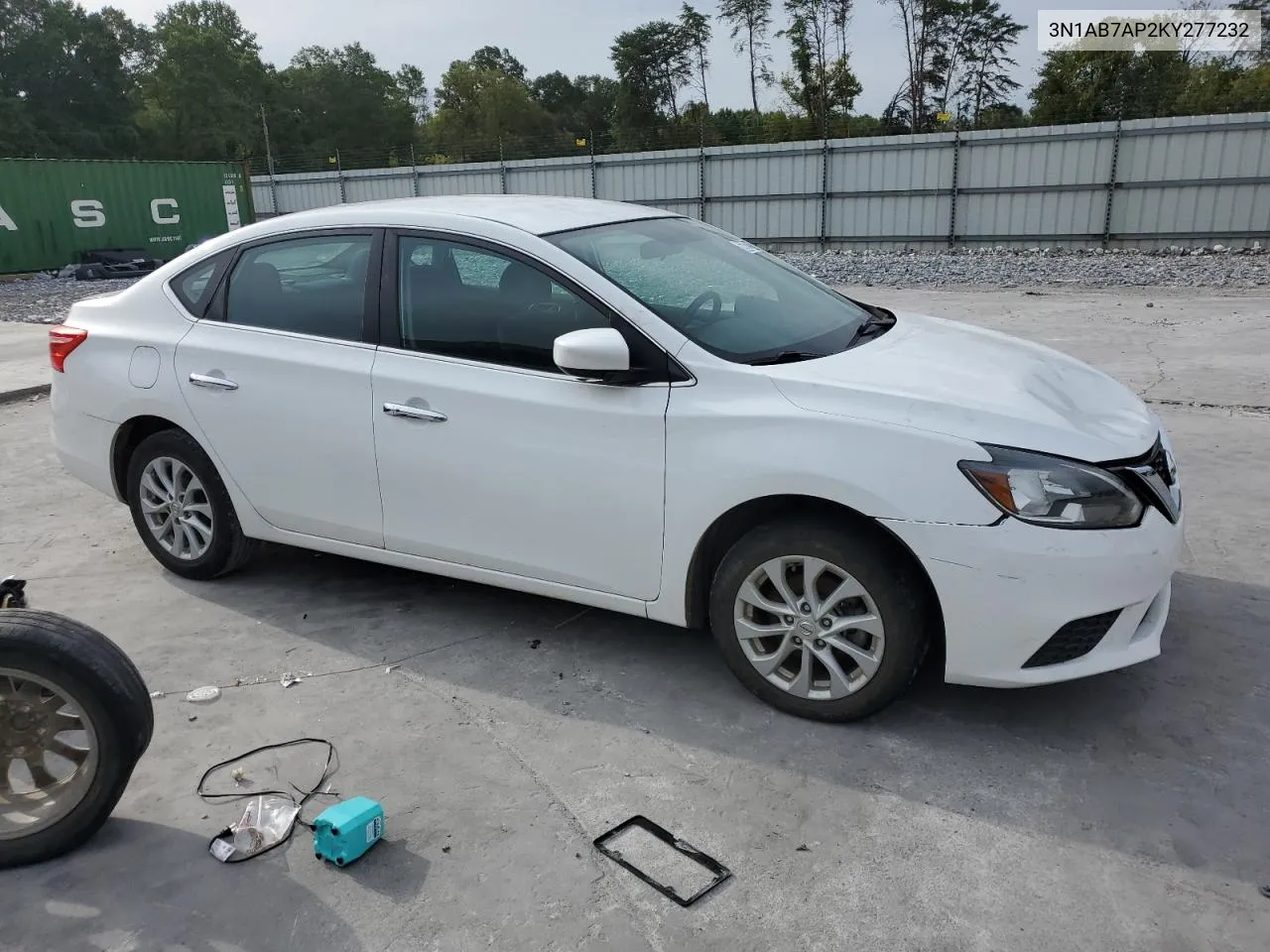 2019 Nissan Sentra S VIN: 3N1AB7AP2KY277232 Lot: 69022414