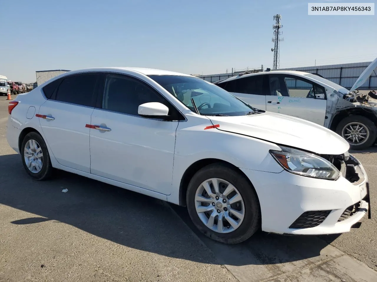 3N1AB7AP8KY456343 2019 Nissan Sentra S