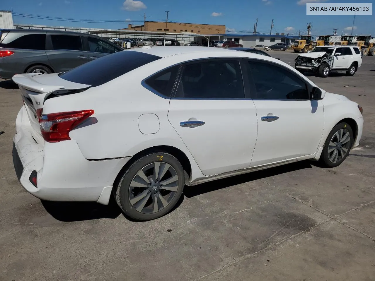 2019 Nissan Sentra S VIN: 3N1AB7AP4KY456193 Lot: 69089634