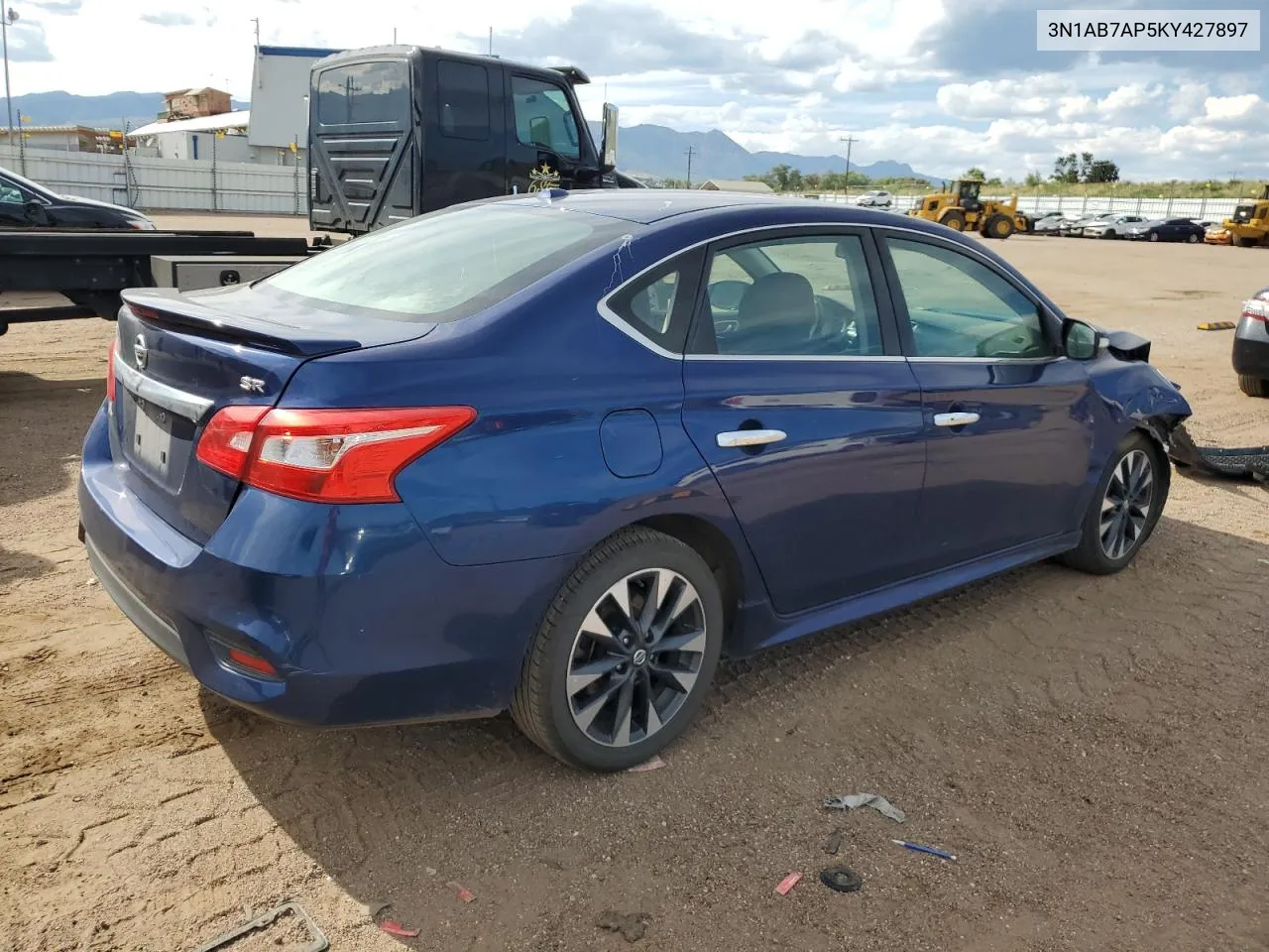 2019 Nissan Sentra S VIN: 3N1AB7AP5KY427897 Lot: 69260164