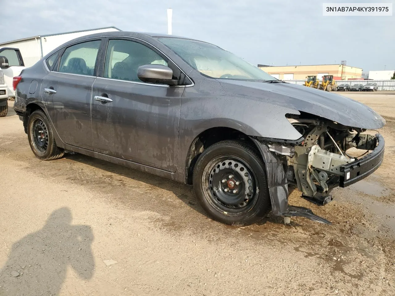 3N1AB7AP4KY391975 2019 Nissan Sentra S