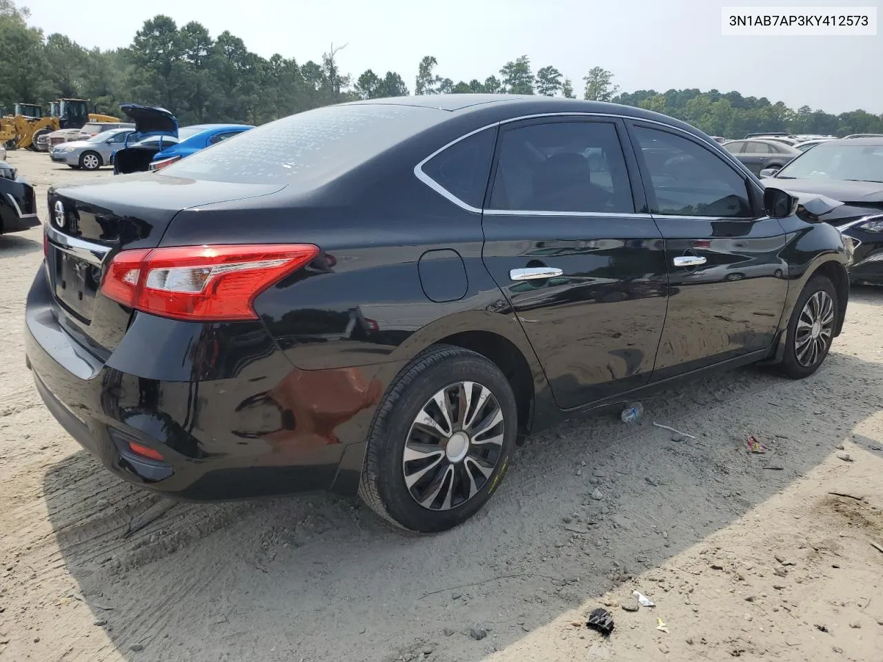 3N1AB7AP3KY412573 2019 Nissan Sentra S