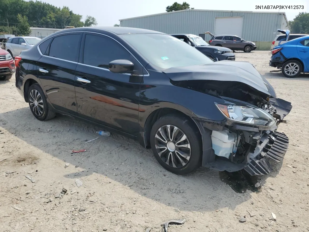 3N1AB7AP3KY412573 2019 Nissan Sentra S