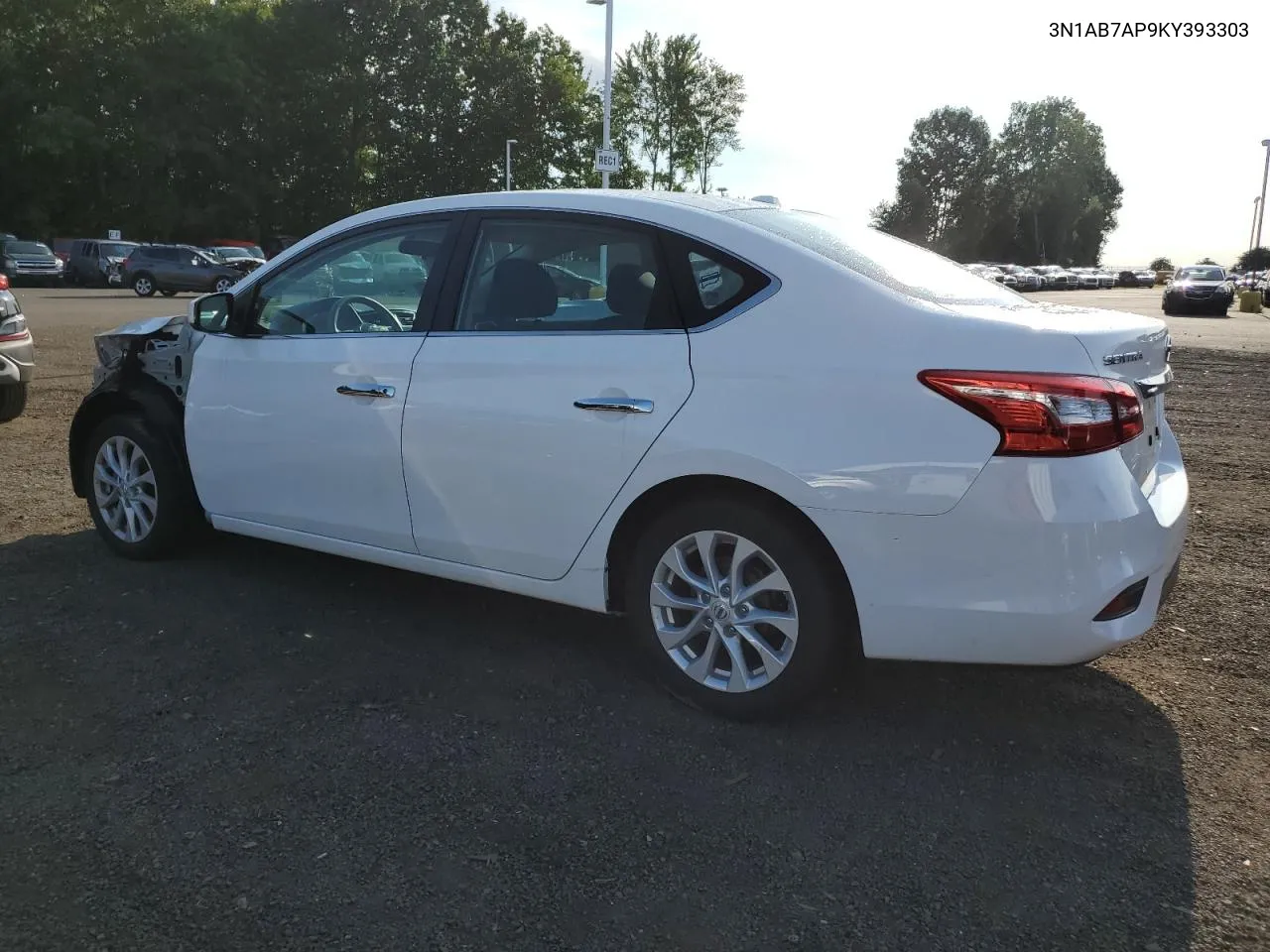 3N1AB7AP9KY393303 2019 Nissan Sentra S