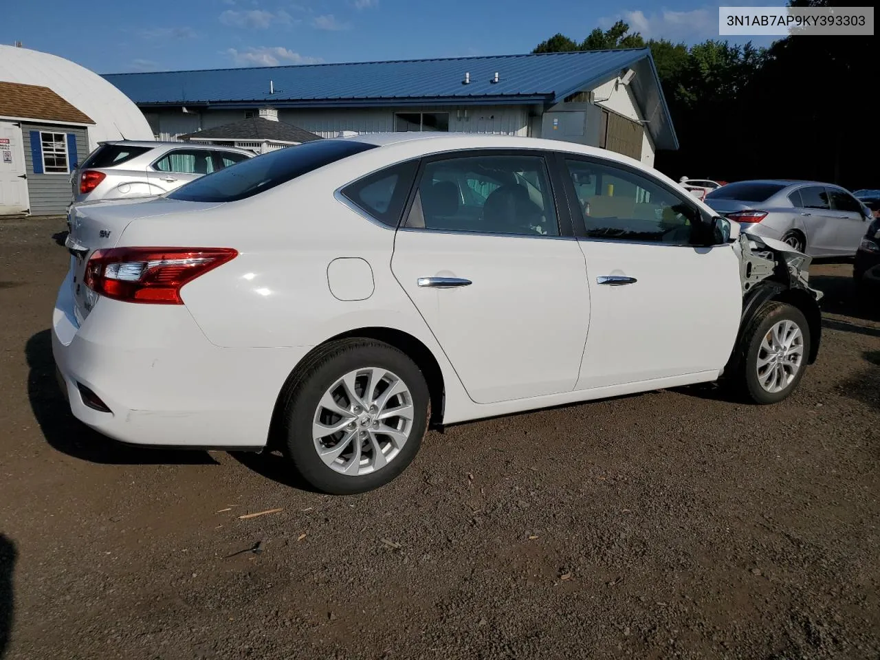 2019 Nissan Sentra S VIN: 3N1AB7AP9KY393303 Lot: 69407764