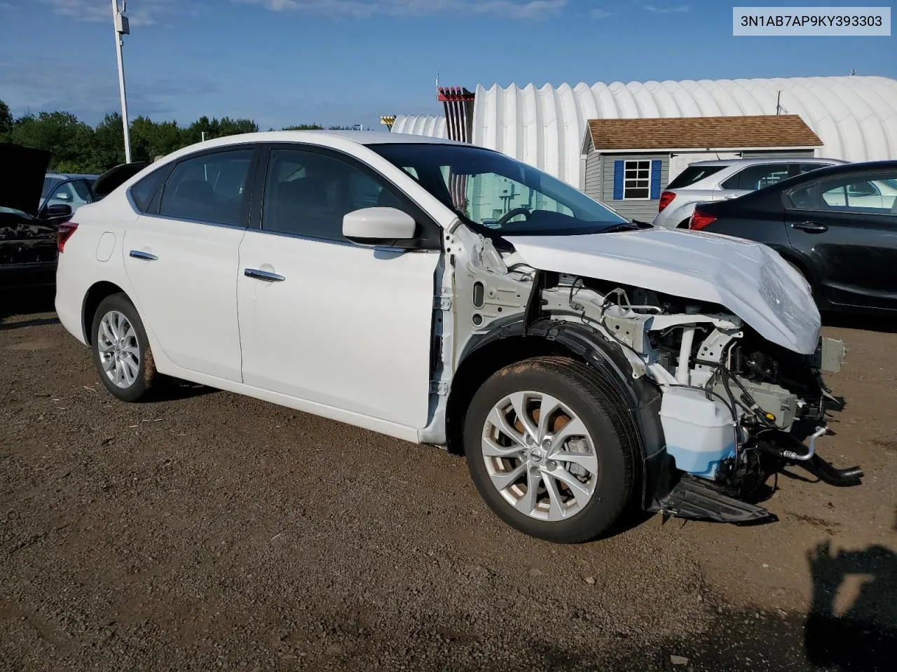 3N1AB7AP9KY393303 2019 Nissan Sentra S