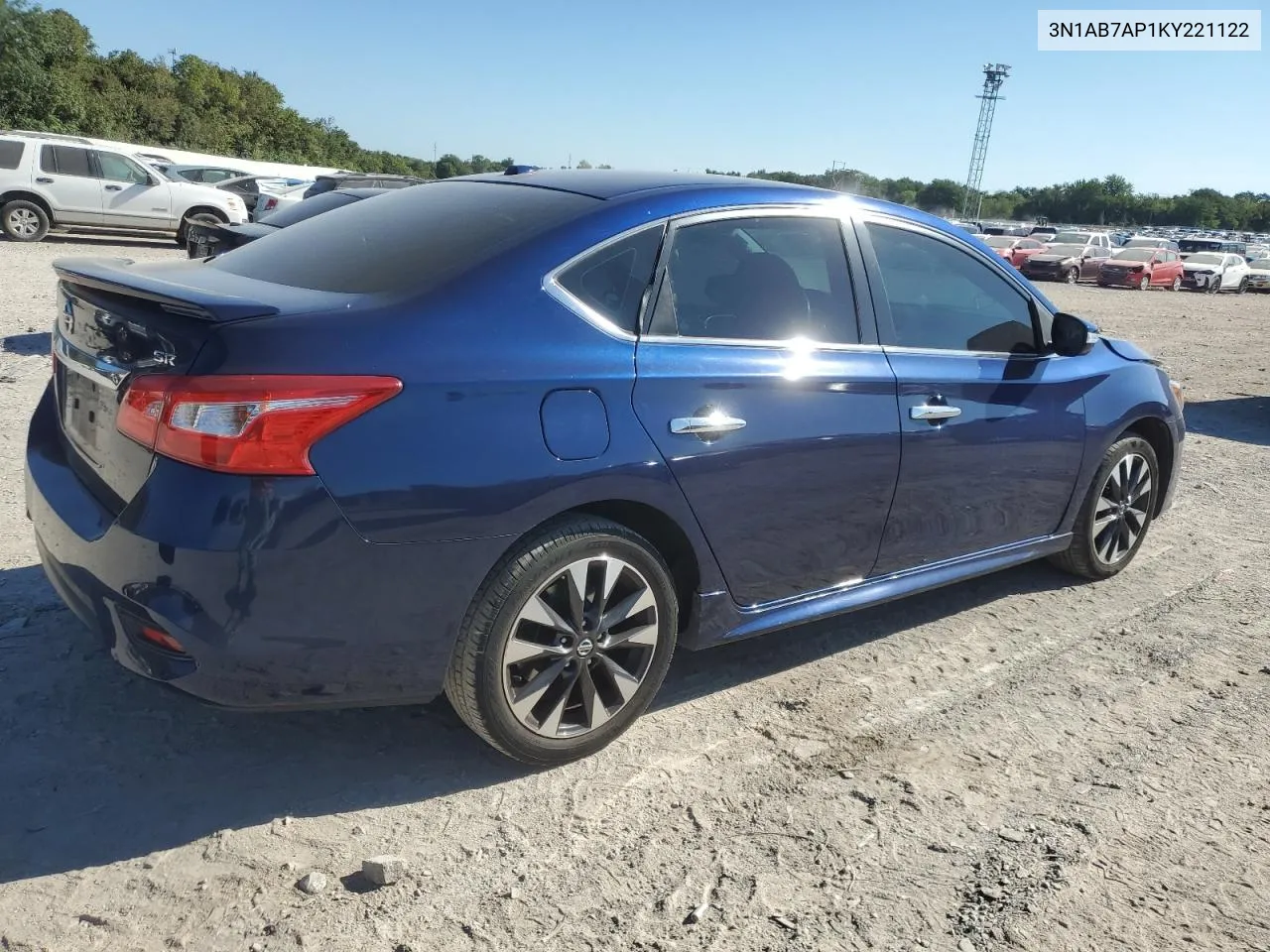 2019 Nissan Sentra S VIN: 3N1AB7AP1KY221122 Lot: 69414184