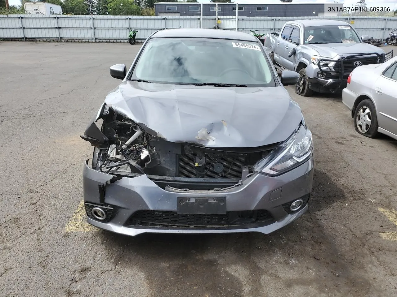 3N1AB7AP1KL609366 2019 Nissan Sentra S