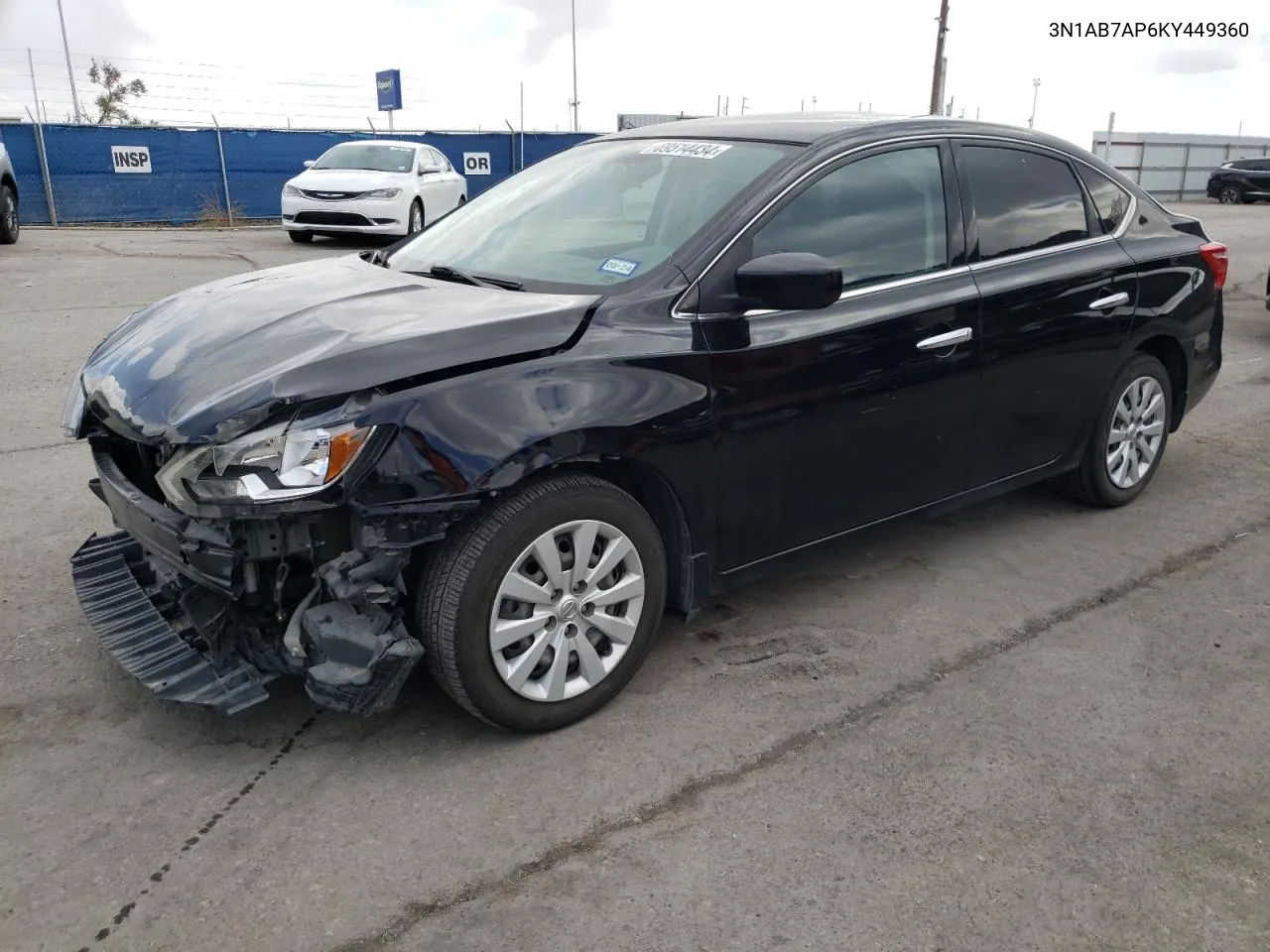 3N1AB7AP6KY449360 2019 Nissan Sentra S