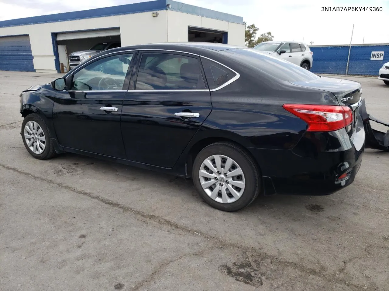 2019 Nissan Sentra S VIN: 3N1AB7AP6KY449360 Lot: 69514434