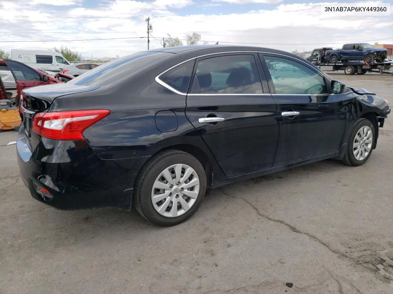 3N1AB7AP6KY449360 2019 Nissan Sentra S