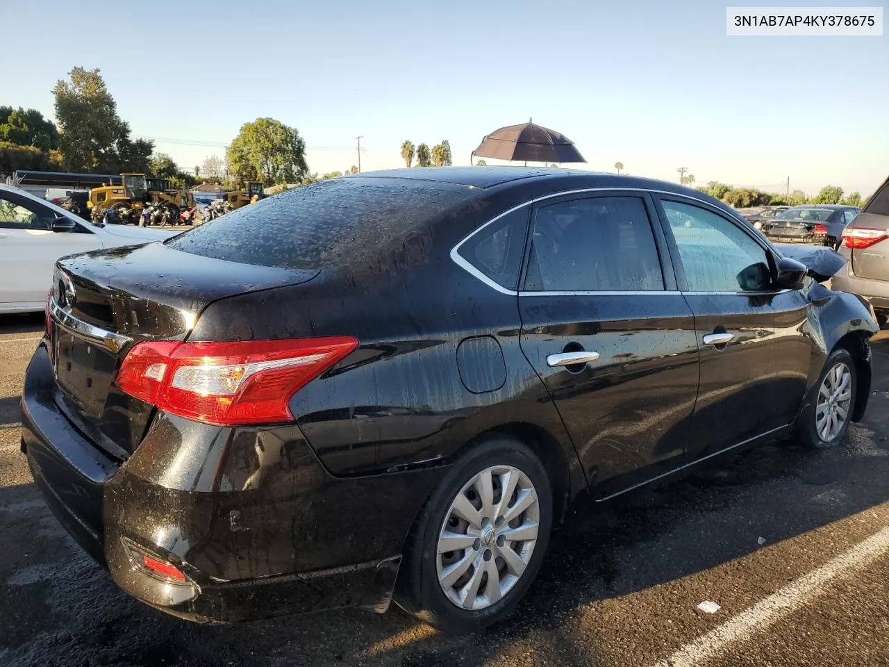 3N1AB7AP4KY378675 2019 Nissan Sentra S