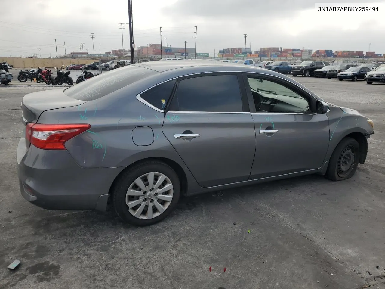 3N1AB7AP8KY259494 2019 Nissan Sentra S