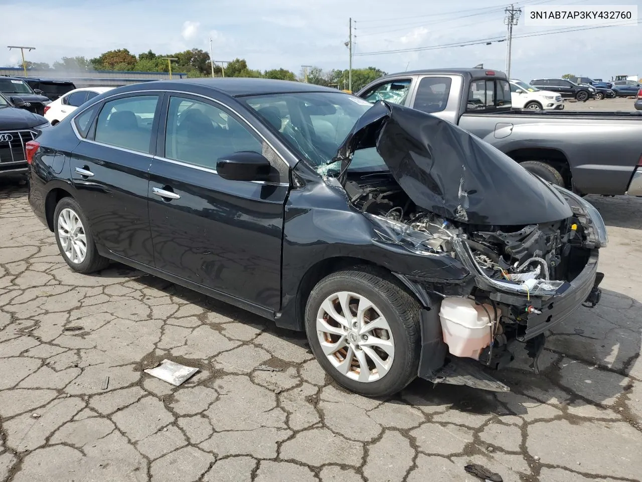 3N1AB7AP3KY432760 2019 Nissan Sentra S