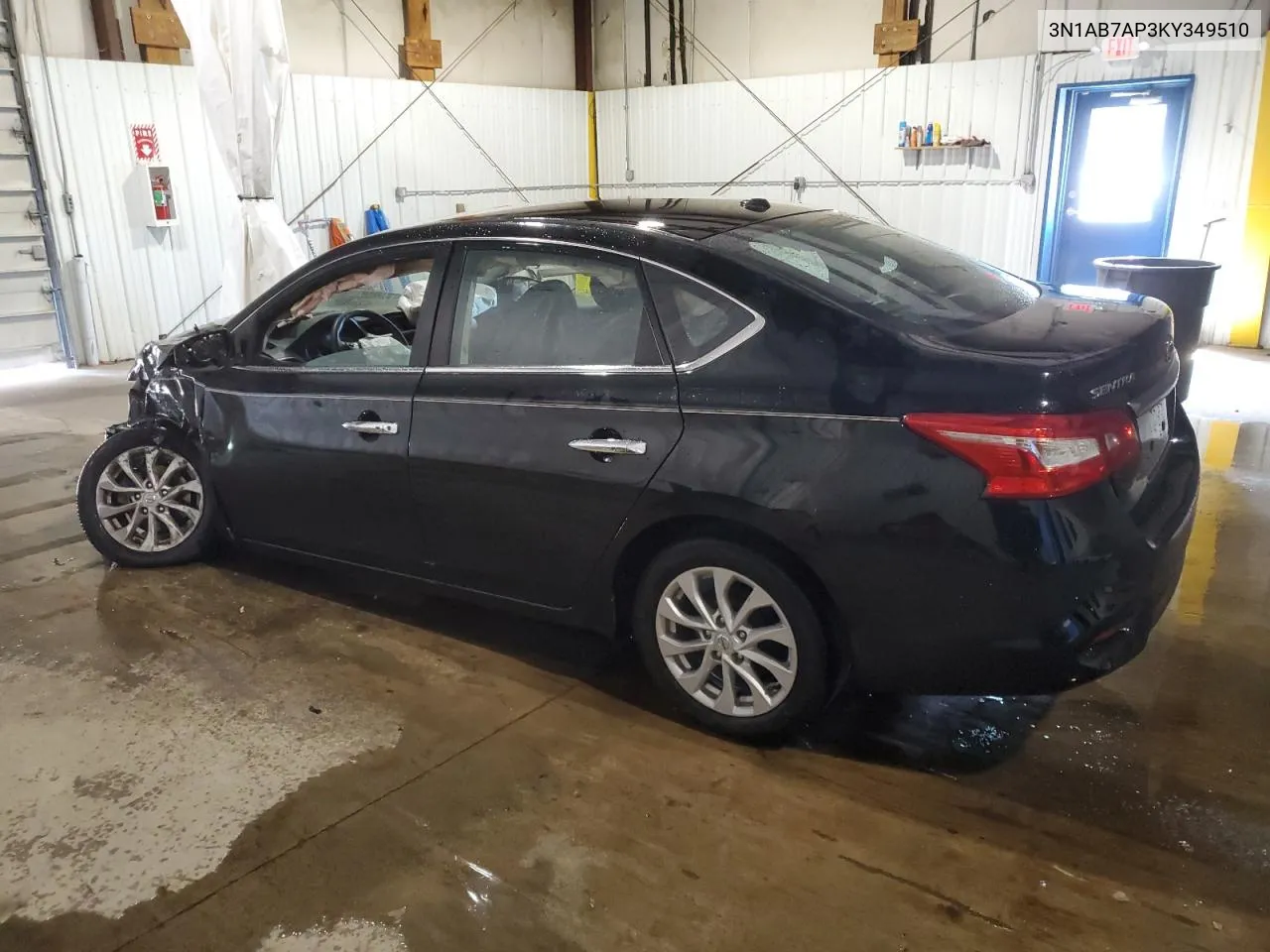 2019 Nissan Sentra S VIN: 3N1AB7AP3KY349510 Lot: 69889624