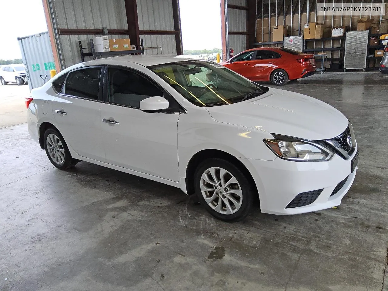 2019 Nissan Sentra S VIN: 3N1AB7AP3KY323781 Lot: 69941864