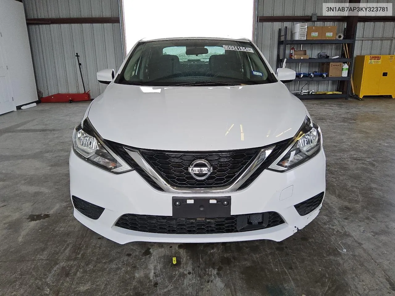 3N1AB7AP3KY323781 2019 Nissan Sentra S