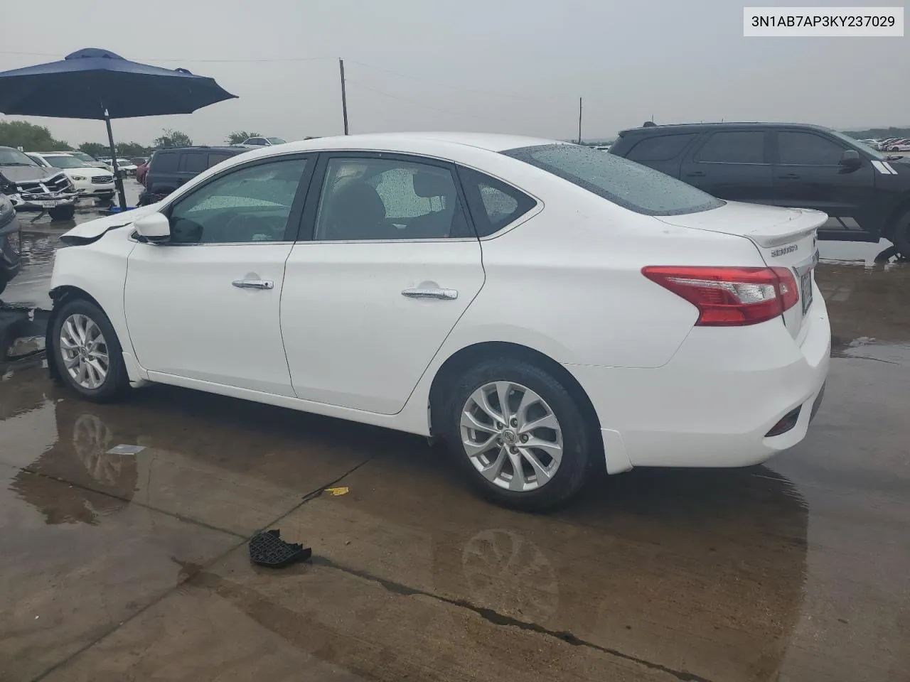 2019 Nissan Sentra S VIN: 3N1AB7AP3KY237029 Lot: 70020144