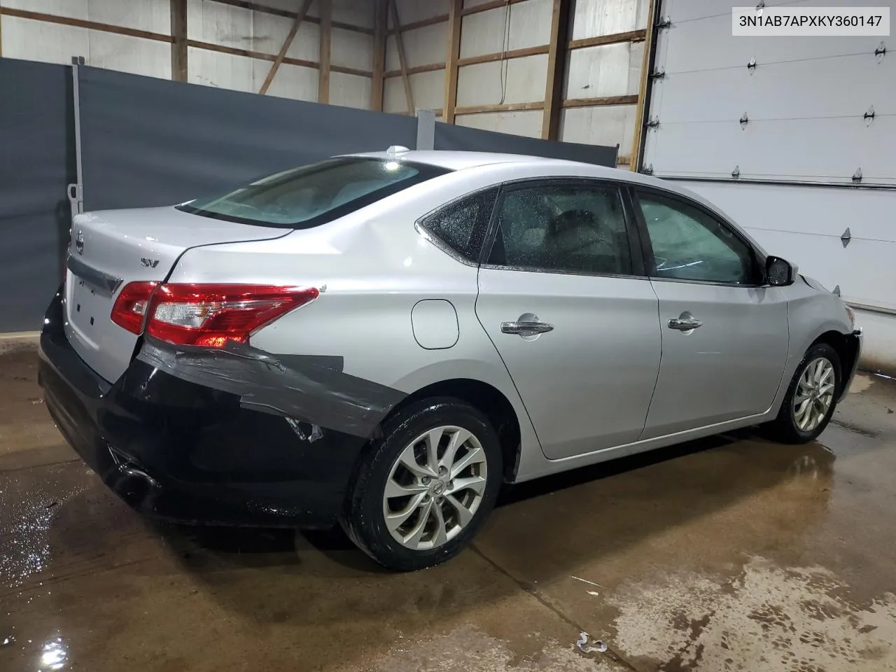 2019 Nissan Sentra S VIN: 3N1AB7APXKY360147 Lot: 70174114