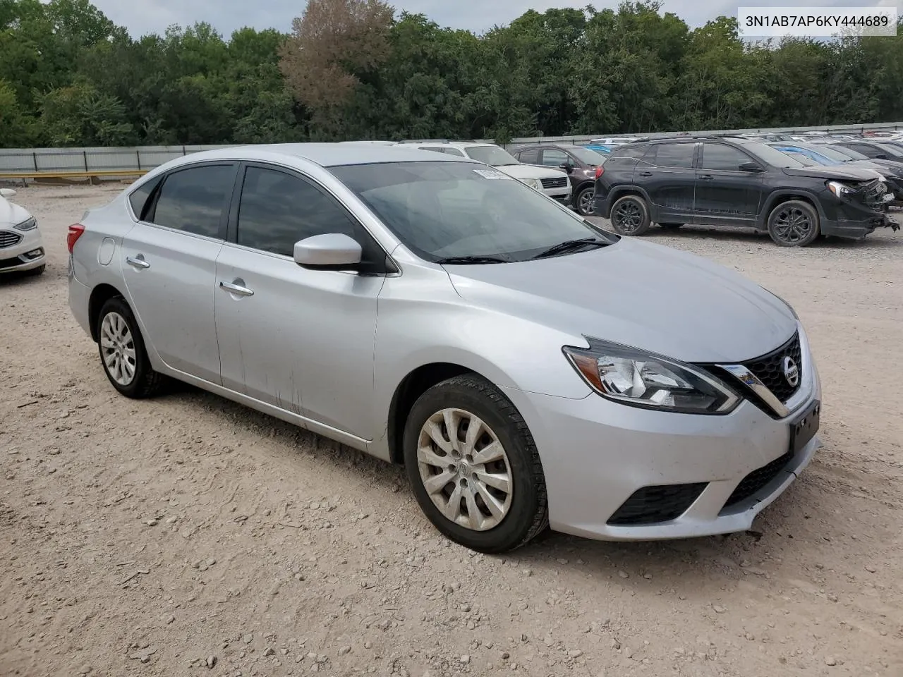 3N1AB7AP6KY444689 2019 Nissan Sentra S