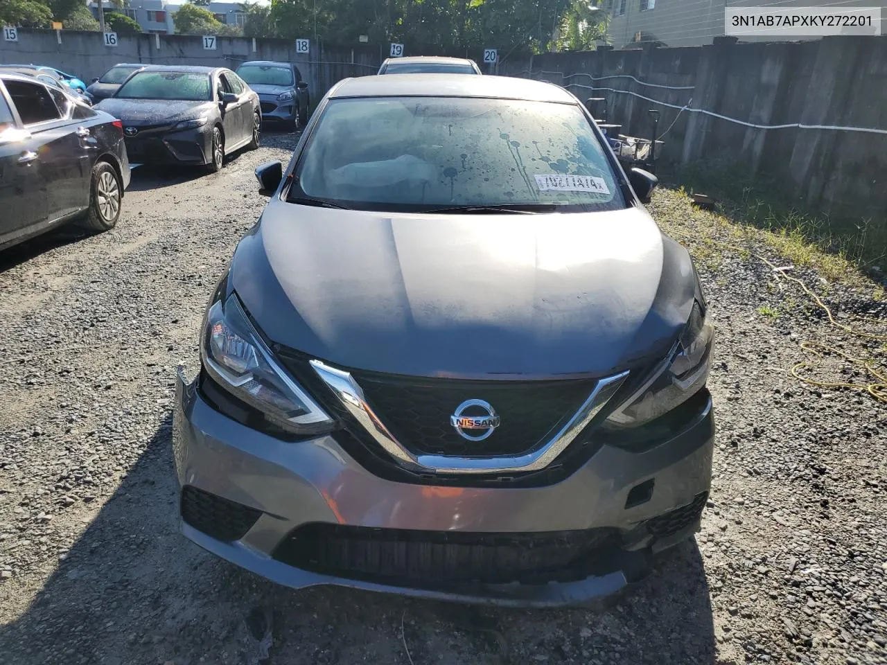 3N1AB7APXKY272201 2019 Nissan Sentra S