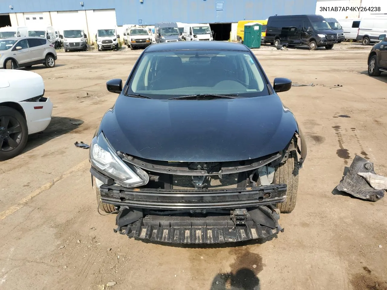 3N1AB7AP4KY264238 2019 Nissan Sentra S