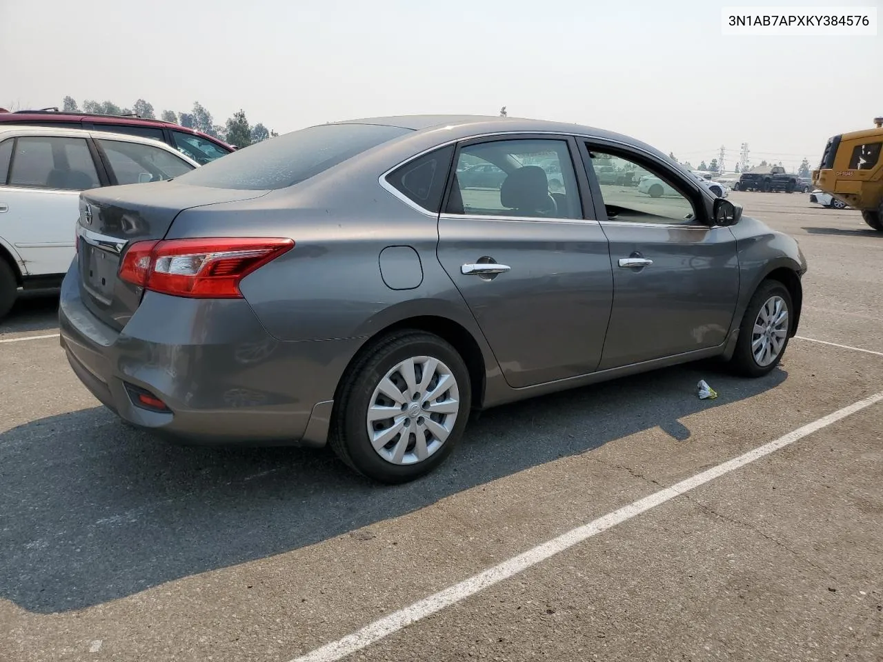 2019 Nissan Sentra S VIN: 3N1AB7APXKY384576 Lot: 70325264