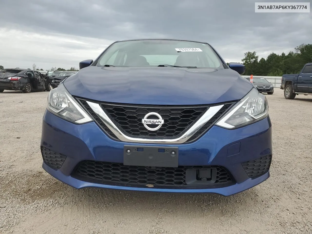 3N1AB7AP6KY367774 2019 Nissan Sentra S