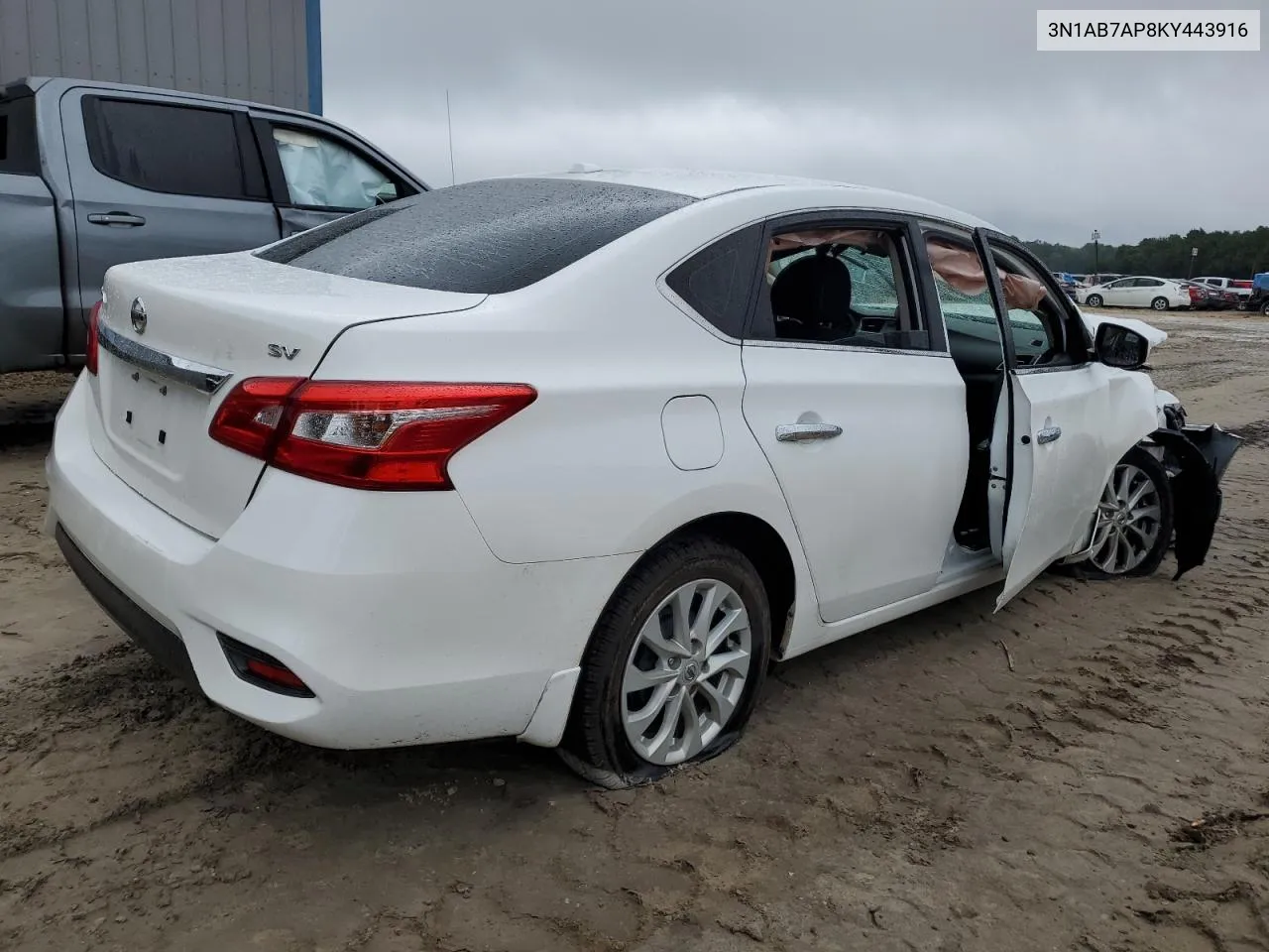 3N1AB7AP8KY443916 2019 Nissan Sentra S