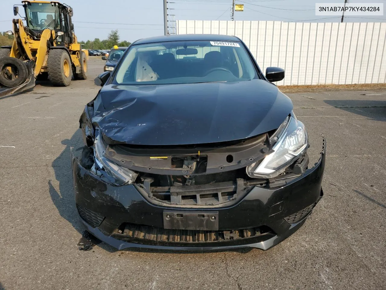 3N1AB7AP7KY434284 2019 Nissan Sentra S