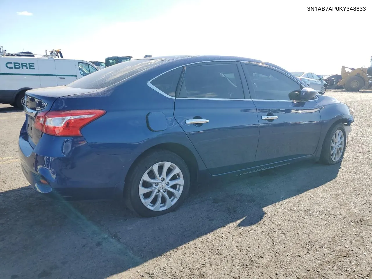 2019 Nissan Sentra S VIN: 3N1AB7AP0KY348833 Lot: 70629484