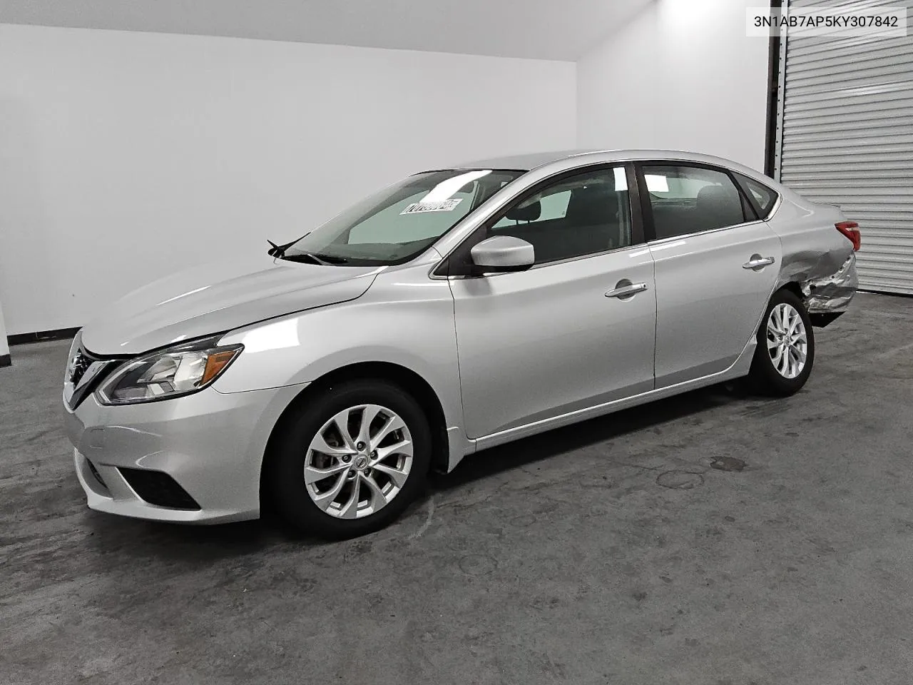 2019 Nissan Sentra S VIN: 3N1AB7AP5KY307842 Lot: 70758064