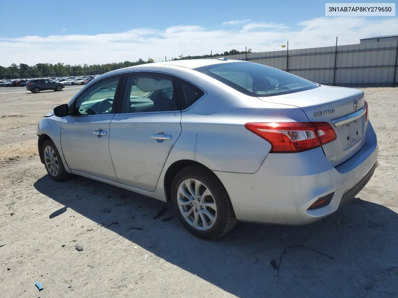 2019 Nissan Sentra S VIN: 3N1AB7AP8KY279650 Lot: 70760824