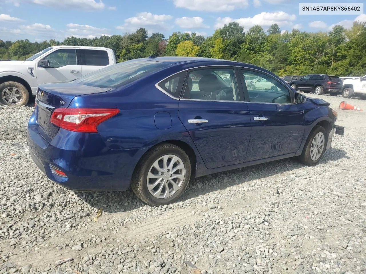 3N1AB7AP8KY366402 2019 Nissan Sentra S