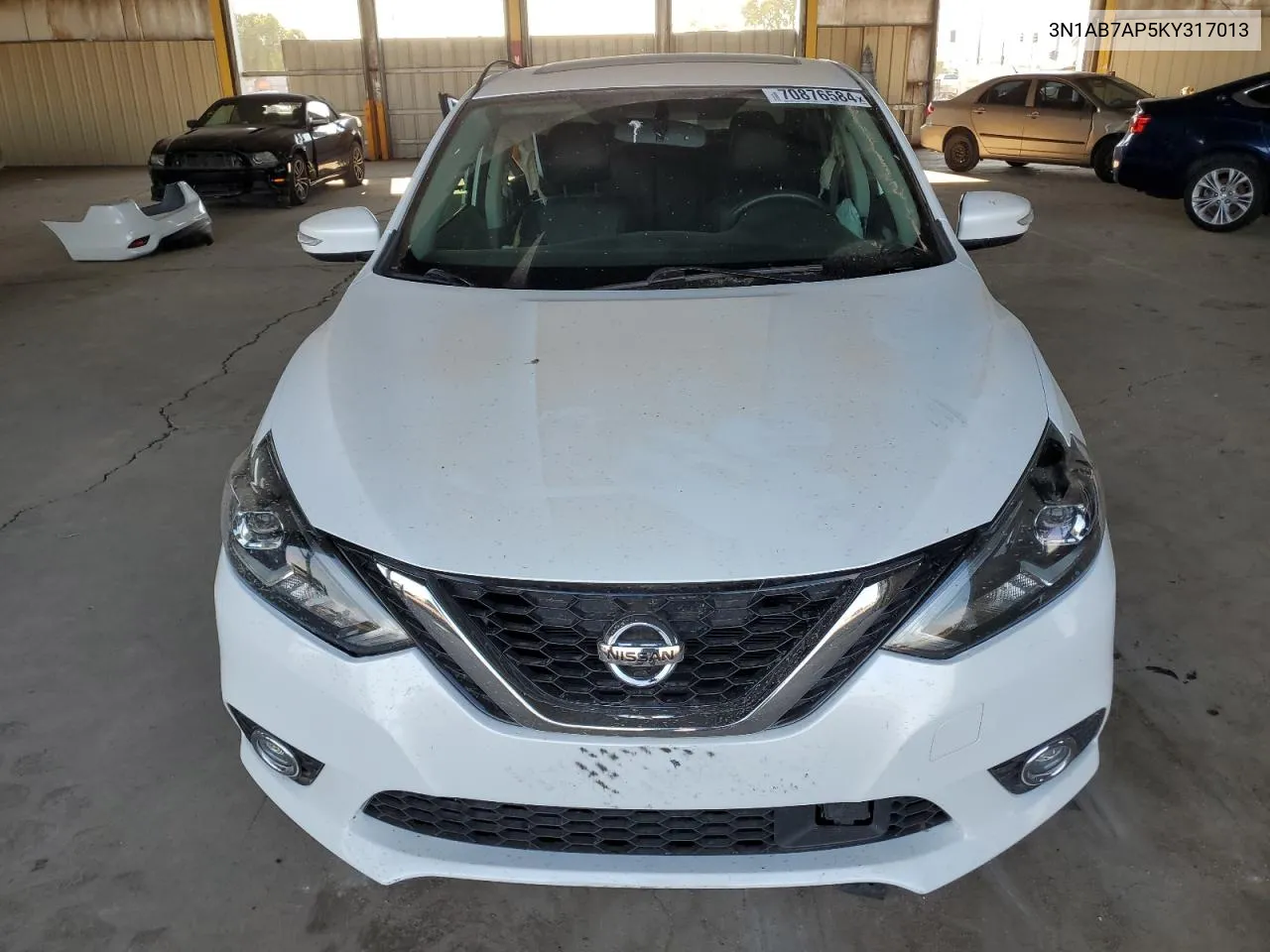 2019 Nissan Sentra S VIN: 3N1AB7AP5KY317013 Lot: 70876584