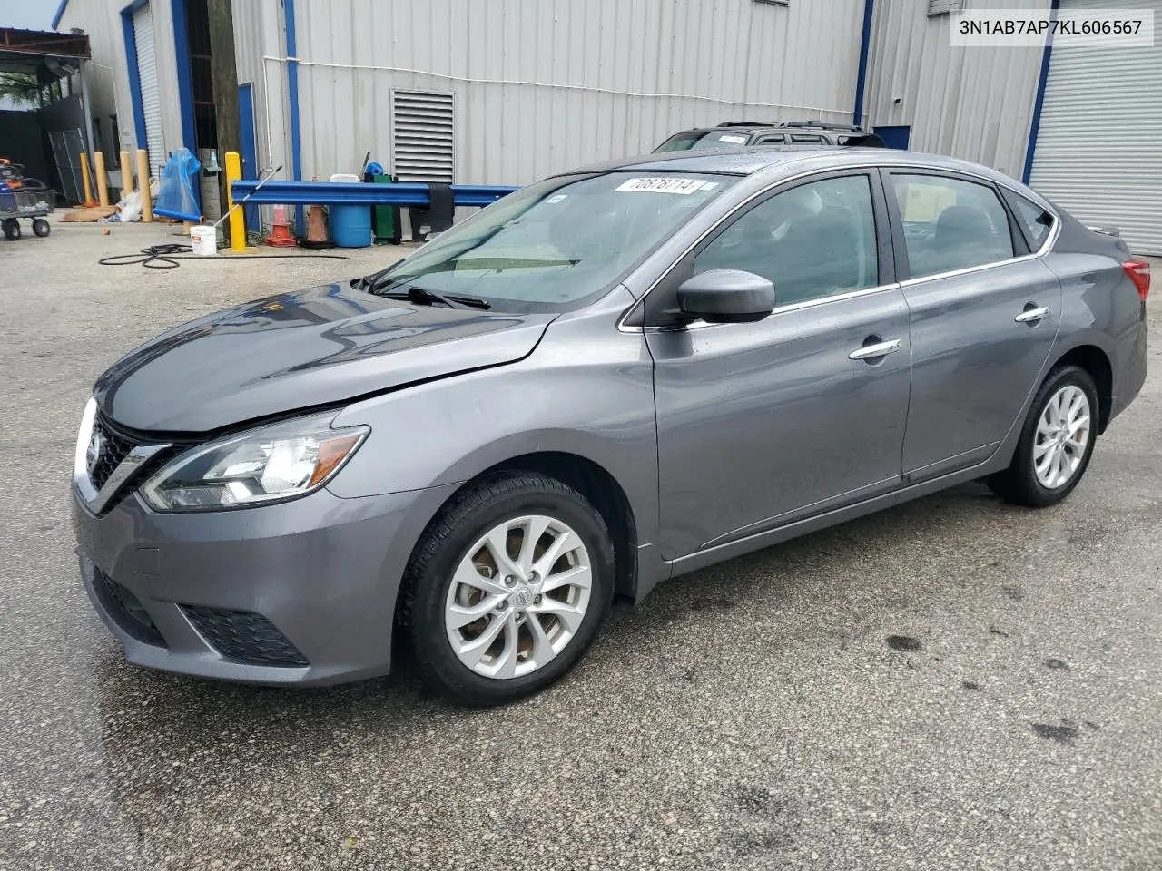 3N1AB7AP7KL606567 2019 Nissan Sentra S